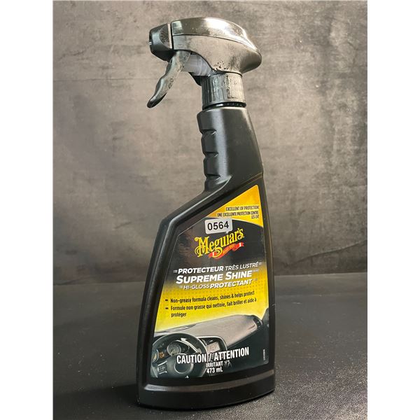 Meguiar's Supreme Shine Hi-Gloss Protectant (473ml) for Car Interiors - Non-Greasy Formula - New
