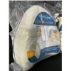 Image 8 : Lot of 2 Ergonomic Leg Pillows; Memory Foam Leg Pillows for Side Sleepers w/ Washable Covers - New