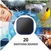 Image 4 : Magicteam White Noise Machine/Sleep Sound Machine with 20 Natural Soothing Sounds - Brand New