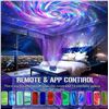 Image 5 : Galaxy Star Projector/Music Star Projector Night Light with App Control/Remote Control - New
