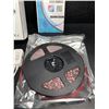 Image 3 : 32.8FT Smart LED RGB Strip Light Kit - Bluetooth/App & Remote Control - Brand New!
