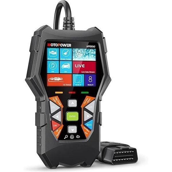 MotoPower MP69040 Car OBD2 Code Reader/Vehicle Scanner Diagnostic Tool - New Sealed!