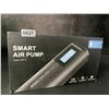 Image 2 : Smart Air Pump/Cordless Portable Electric Tire Inflator with Power Bank Function & LED Light - New