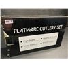 Image 3 : 60-Piece Flatware Cutlery Set - Stainless Steel Silverware Set - New
