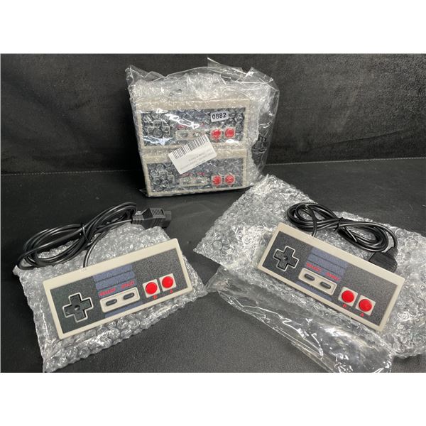 Lot of 4 Classic NES Controllers for NES Video Game Consoles - Brand New