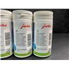 Image 2 : 4 Bottles of Jura Coffee-Machine Cleaning Tablets (25 Count) - New