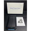Image 1 : Solar Power Bank (38,800mAh Large Capacity) Portable Charger with Flashlight Function - New