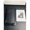 Image 2 : Solar Power Bank (38,800mAh Large Capacity) Portable Charger with Flashlight Function - New