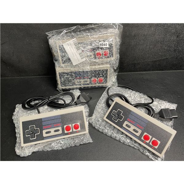 Lot of 4 Classic NES Controllers for NES Video Game Consoles - Brand New