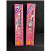 Image 1 : 2 Pink Unicorn Rainbow Themed Kids Watches - Excellent for Kids Learning Time! - New
