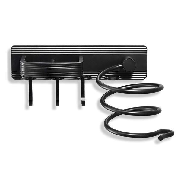3 Multi Function Wall Mounts for Blowdryer/Straightener/Brushes/etc - New