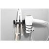 Image 2 : 3 Multi Function Wall Mounts for Blowdryer/Straightener/Brushes/etc - New