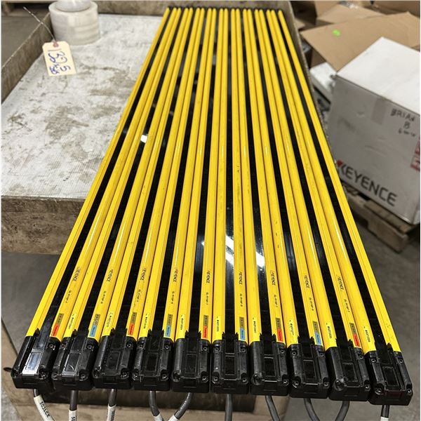(5) Sets of Keyence #GL-R119F Safety Light Curtains