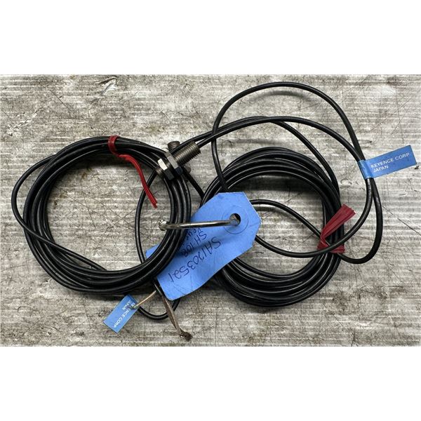 (2) Keyence #SH-108 Sensors