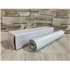 Image 1 : White Heat Transfer Vinyl 12" X 25 FT White Iron On Compatible With Cricut all Cutting Machines