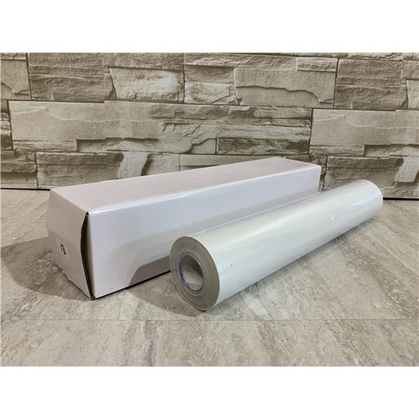 White Heat Transfer Vinyl 12" X 25 FT White Iron On Compatible With Cricut all Cutting Machines