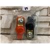 Image 1 : Car Battery Terminal Ends Connectors Positive Negative 2 Pcs