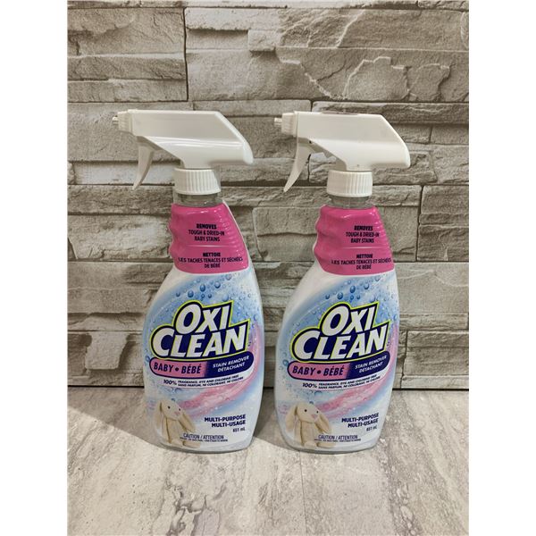 Lot of 2 Oxi-Clean BabyStain Remover Multi-Purpose 651ml Per