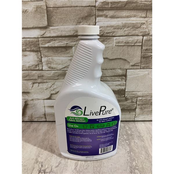 Live Pure Anti-Allergen Fabric Solution 32FL Oz