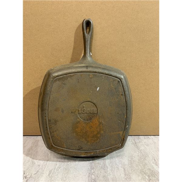 Lodge Cast Iron Pan 10" Square Ribbed