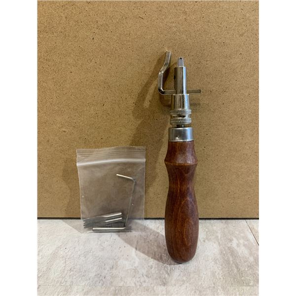 Leather Groover Tool - 7 in 1 Adjustable
