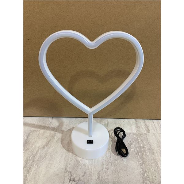 Heart Shaped LED Lamp