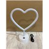 Image 1 : Heart Shaped LED Lamp