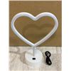 Image 4 : Heart Shaped LED Lamp