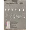 Image 8 : Heart Shaped LED Lamp