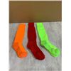 Image 1 : 3 Pairs Boys Soccer Socks