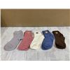 Image 1 : 5 Pack Multi-Color Socks w Bears - One Size