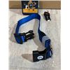 Image 5 : Light Up LED Dog Collar - Medium - Blue