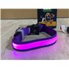 Image 4 : Light Up LED Dog Collar - Small - Purple