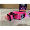 Image 3 : Light Up LED Dog Collar - Small - Pink