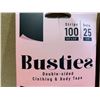 Image 3 : 3 Packs - Busties Double Sided Clothing & Body Tape -100 Strips - 25 Dots x 3