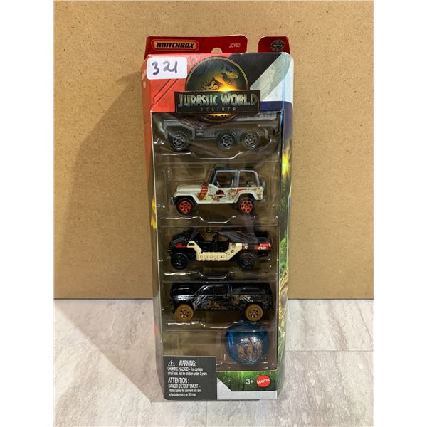 Matchbox 5 Pcs Jurassic World Rebirth Set