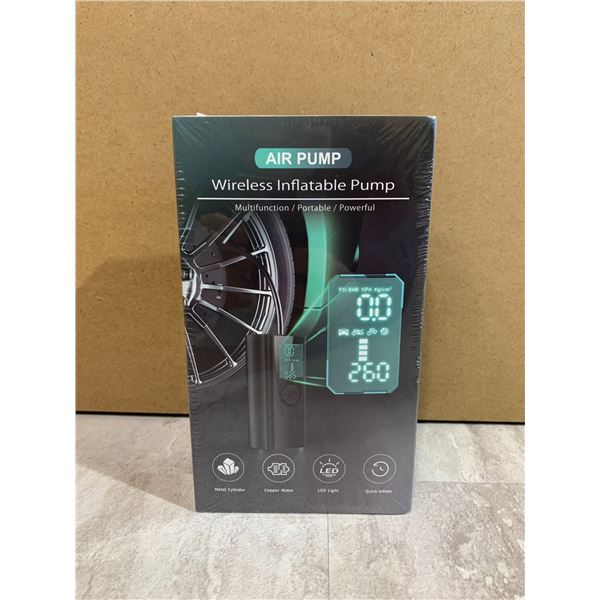 Wireless Inflatable Air Pump for Cars/Bikes/Balls