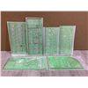 Image 1 : Plastic Measuring Template Kit 6 Pcs