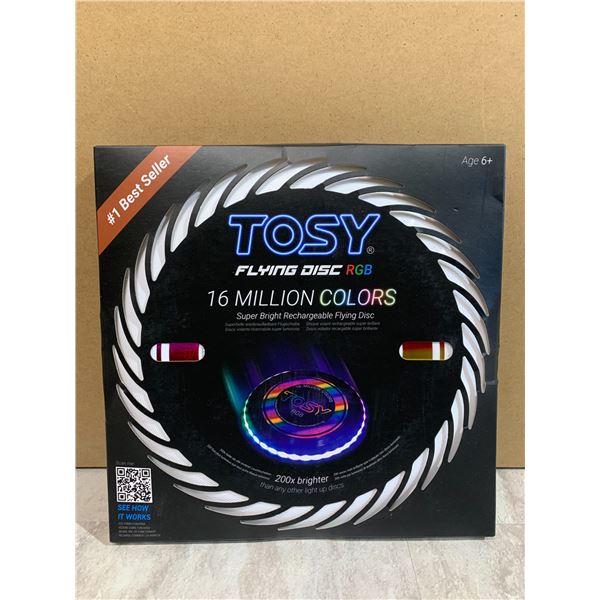 Tosy Flying Disc RGB 16 Million Colors Super Bright Rechargeable Flying Disc