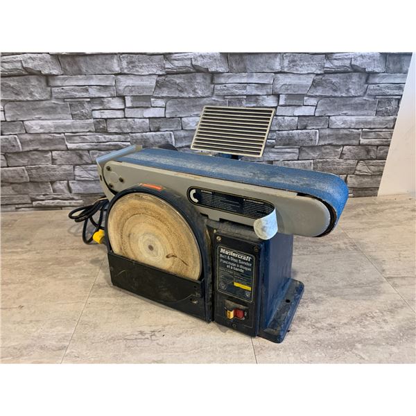 Mastercraft Belt & Disc Sander Bench Top Combo