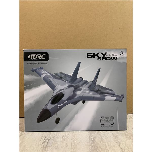 4DRC Remote Operated Sky Show Glider Plane - New