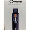 Image 2 : Cybergoing 2-in-1 Portable Tire Inflator & Cordless Handheld Car Vacuum with LED Screen