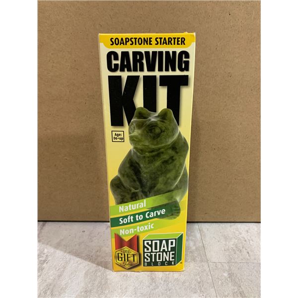 Soapstone Starter Carving Kit - Soapstone Block