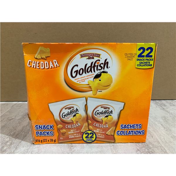 Box of Goldfish Crackers - only 20 Snack Packs