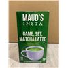 Image 1 : Maud's Insta Game Set Matcha Instant Latte 16 Pack BB Jan 2026