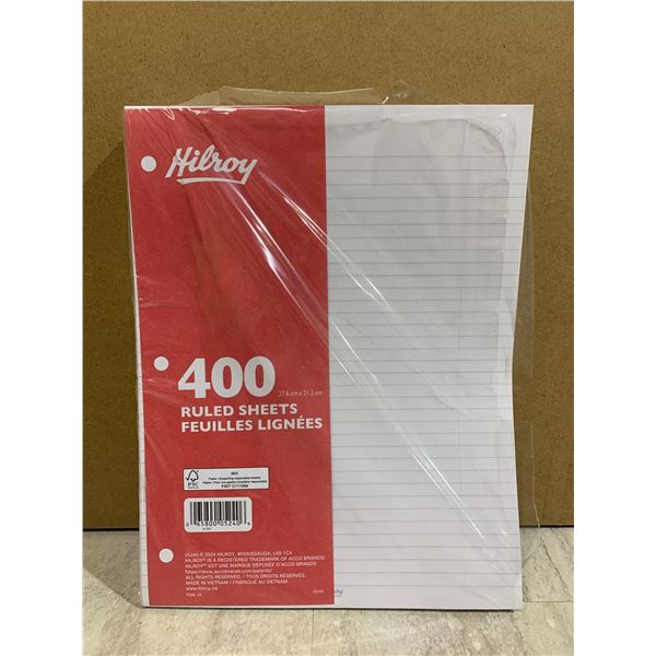 Hilroy 500 Ruled Sheets of Paper