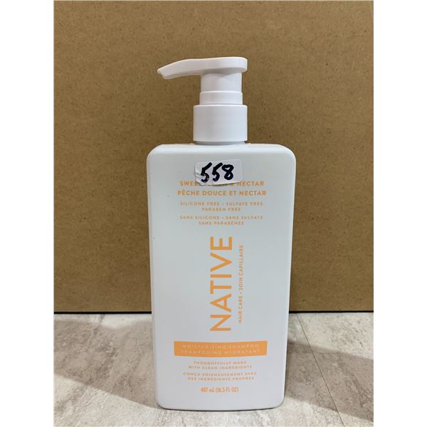 NATIVE Sweet Peach & Nectar Moisturizing Shampoo
