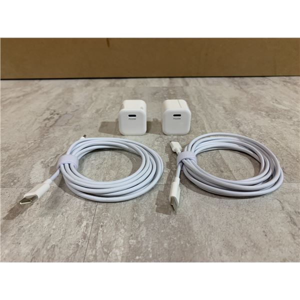 Lot of 2 USB C to C Fast Chargers