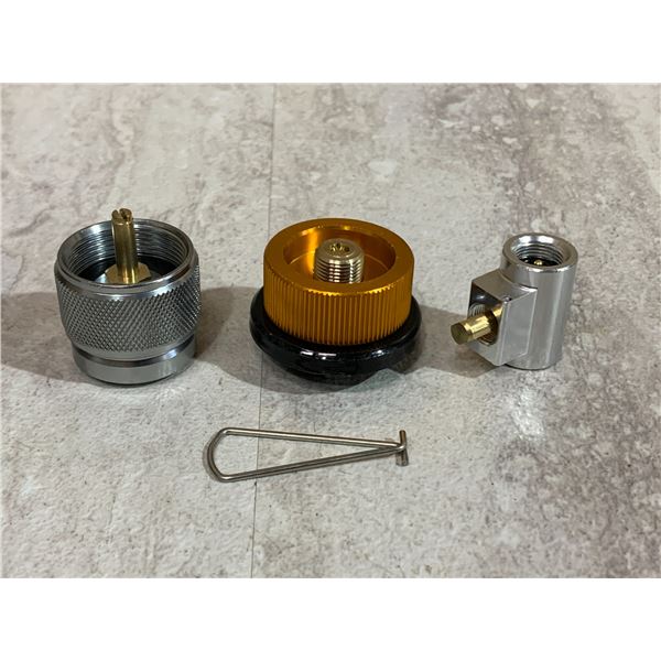 Aluminum Alloy Gas Converter for Campters - Portable Gas Conversion Tool!