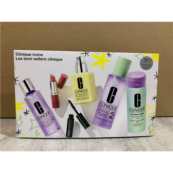 Clinique Icons 6PC Gift Set for Her - Brand New